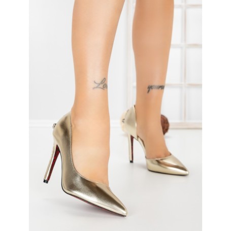 Pantofi Stiletto 6DC2 LIGHT GOLD | MEI