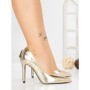 Pantofi Stiletto 6DC2 LIGHT GOLD | MEI