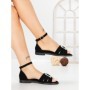 Sandale Dama cu Talpa Joasa 5PT27 BLACK | MEI