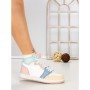Pantofi Sport Dama CT2020C15-7 BLANCO-ROSA-GRIS | STEPS HIGHER