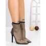 Botine cu Toc Subtire TOT-48 BLACK | L.DAY