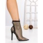 Botine cu Toc Subtire TOT-48 BLACK | L.DAY