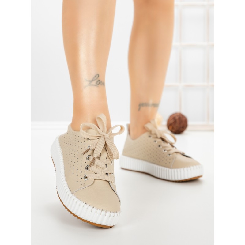 Pantofi Sport Dama AD-5240 BEIGE | BUONAROTTI