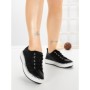 Pantofi Sport Dama AD-5240 BLACK-WHITE | BUONAROTTI