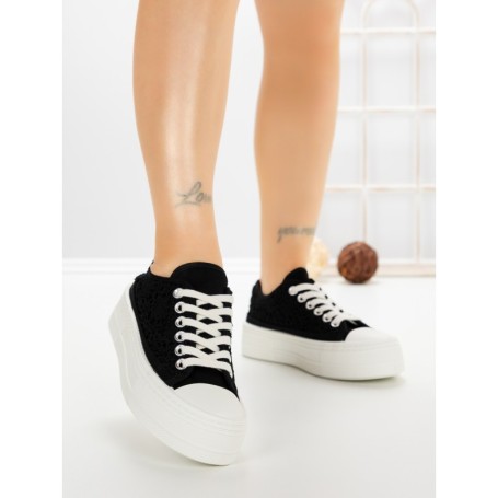 Pantofi Sport Dama CD-5047 BLACK | BUONAROTTI