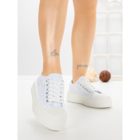 Pantofi Sport Dama CD-5047 WHITE | BUONAROTTI
