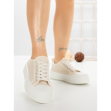 Pantofi Sport Dama CD-5047 BEIGE | BUONAROTTI
