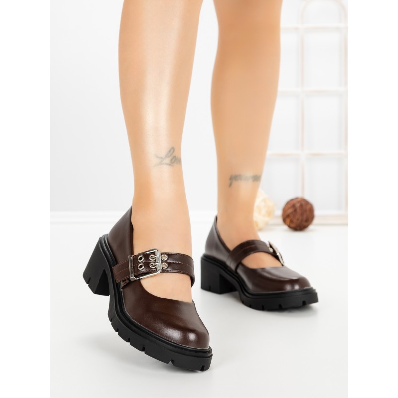 Pantofi Casual Dama 8251 BROWN | CM