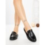 Papuci Dama cu Talpa Joasa 2301 BLACK | CM