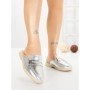 Papuci Dama cu Talpa Joasa 2301 SILVER | CM