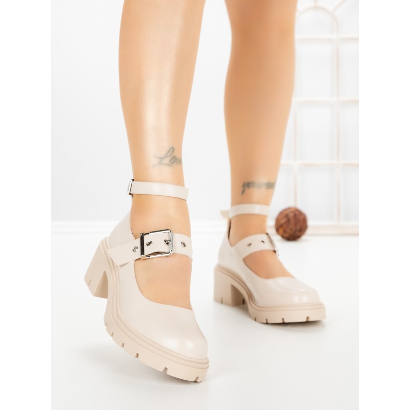 Pantofi Casual Dama 8252 BEIGE | CM