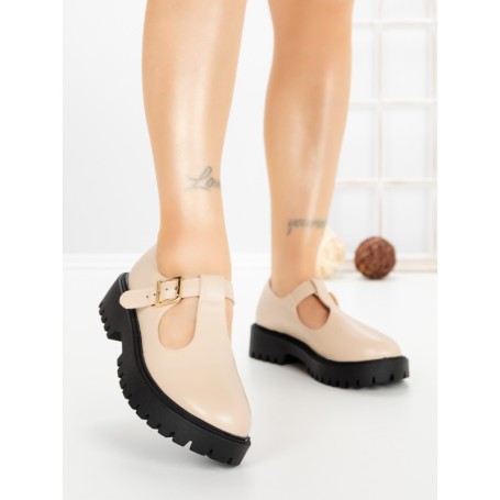 Pantofi Casual Dama 77-571 BEIGE | CM