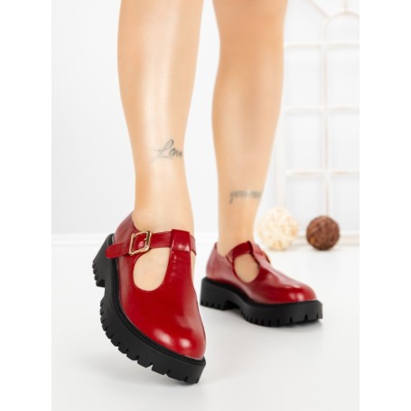 Pantofi Casual Dama 77-571 WINE | CM