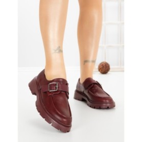 Pantofi Casual Dama 77-653 BURGUNDY | CM