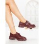 Pantofi Casual Dama 77-653 BURGUNDY | CM