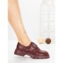 Pantofi Casual Dama 77-653 BURGUNDY | CM