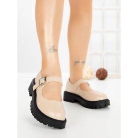 Pantofi Casual Dama 77-573 BEIGE | CM