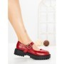 Pantofi Casual Dama 77-573 WINE | CM