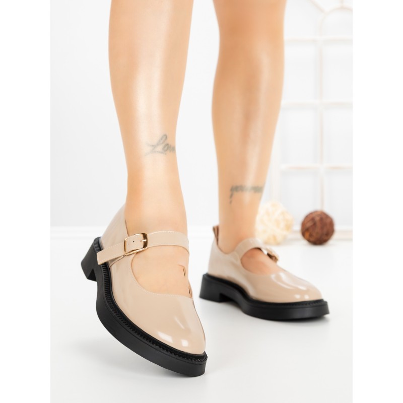 Pantofi Casual Dama 8265 BEIGE | CM