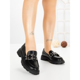 Pantofi Casual Dama 77-652 BLACK | CM