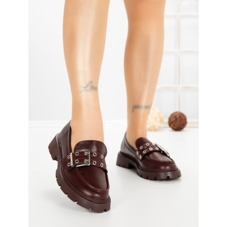 Pantofi Casual Dama 77-652 WINE | CM