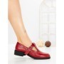 Pantofi Casual Dama 8231 BURGUNDY | CM