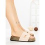 Papuci Dama cu Platforma 2023 BEIGE | GALLEVANI