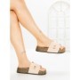 Papuci Dama cu Platforma 2023 BEIGE | GALLEVANI