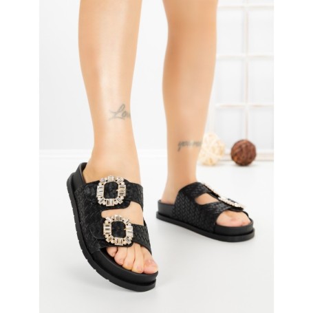 Papuci Dama cu Platforma 2005 BLACK | GALLEVANI