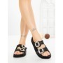 Papuci Dama cu Platforma 2005 BLACK | GALLEVANI