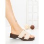 Papuci Dama cu Platforma 2032 BEIGE | GALLEVANI