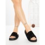 Papuci Dama cu Platforma 2021 BLACK | GALLEVANI
