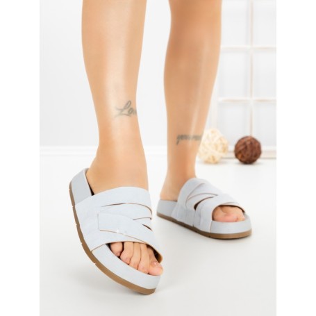 Papuci Dama cu Platforma 2021 BLUE | GALLEVANI
