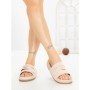 Papuci Dama cu Platforma 2021 BEIGE | GALLEVANI