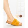 Papuci Dama cu Platforma 2021 YELLOW | GALLEVANI