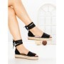 Sandale Dama cu Platforma G1738 BLACK | GALLEVANI