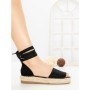 Sandale Dama cu Platforma G1738 BLACK | GALLEVANI