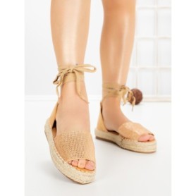 Sandale Dama cu Platforma G1738 CAMEL | GALLEVANI