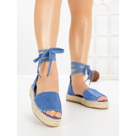 Sandale Dama cu Platforma G1738 BLUE | GALLEVANI