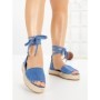 Sandale Dama cu Platforma G1738 BLUE | GALLEVANI