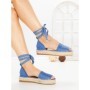 Sandale Dama cu Platforma G1738 BLUE | GALLEVANI