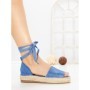 Sandale Dama cu Platforma G1738 BLUE | GALLEVANI