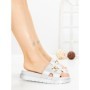 Papuci Dama cu Platforma FF-85 SILVER | EMAS