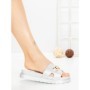 Papuci Dama cu Platforma FF-85 SILVER | EMAS