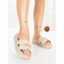 Papuci Dama cu Platforma FF-85 BEIGE | EMAS