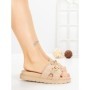Papuci Dama cu Platforma FF-85 KHAKI | EMAS