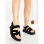 Sandale Dama cu Platforma FF-81 BLACK | EMAS