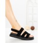Sandale Dama cu Platforma FF-81 BLACK | EMAS