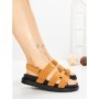 Sandale Dama cu Platforma FF-81 CAMEL | EMAS