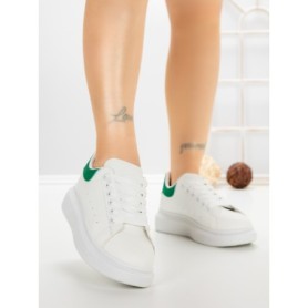 Pantofi Sport Dama TT-9 WHITE-GREEN | EMAS